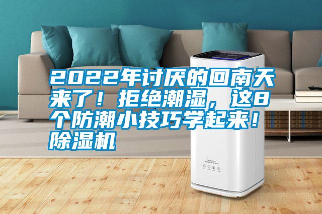 2022年讨厌的回南天来了！拒绝潮湿，这8个防潮小技巧学起来！除湿机